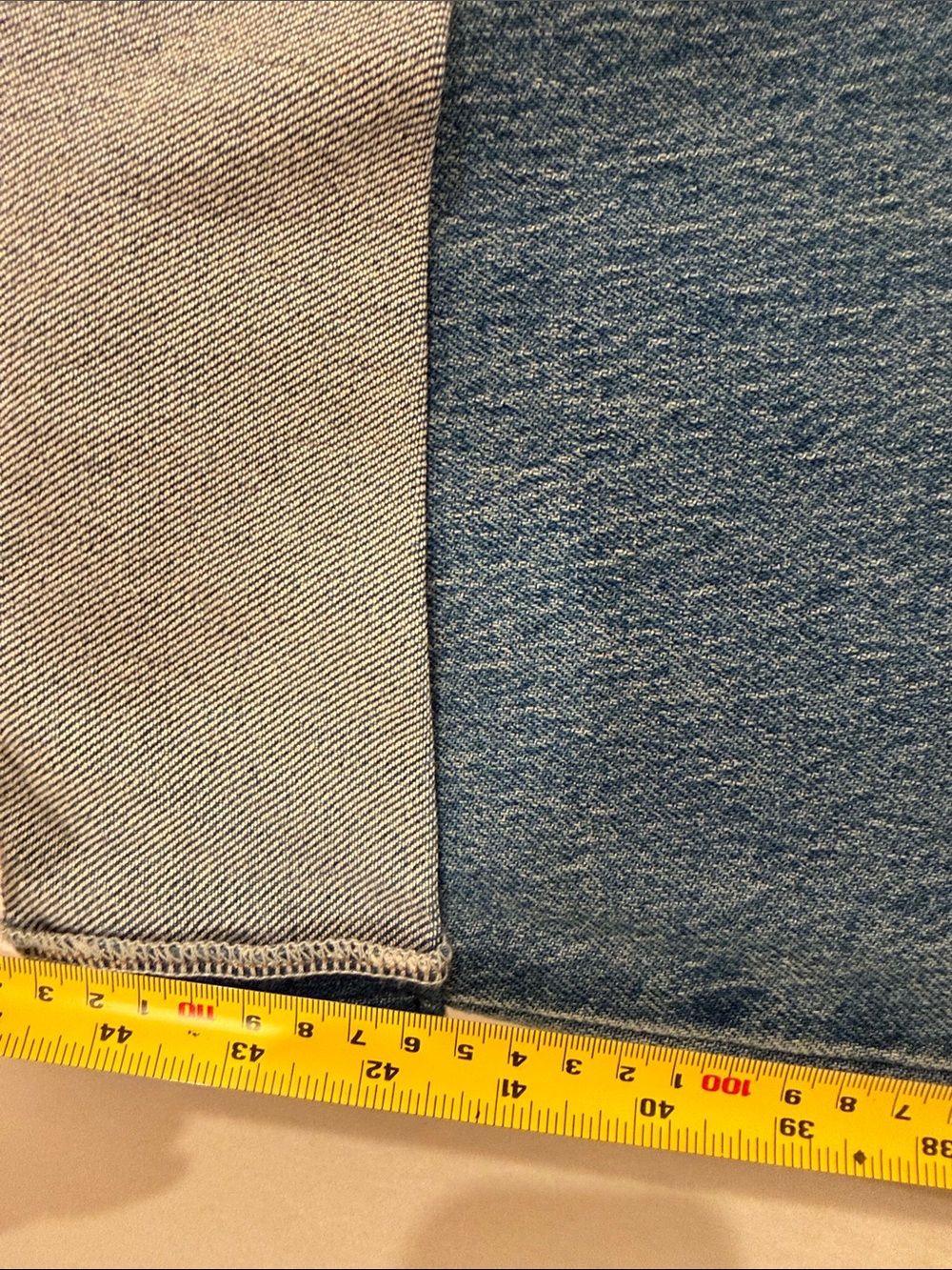 Pilcro Wide-Leg High-Rise Jeans in Medium Blue - Picture 9 of 10